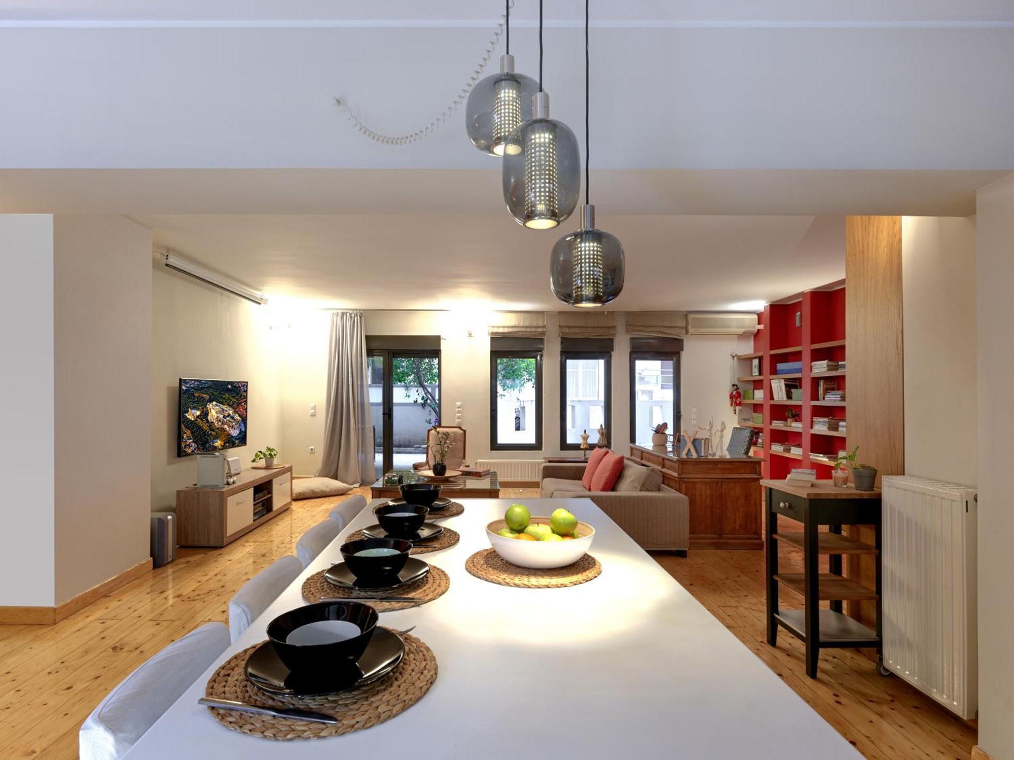 Koukaki Garden Escape Child Friendly Apartment Atenas Exterior foto